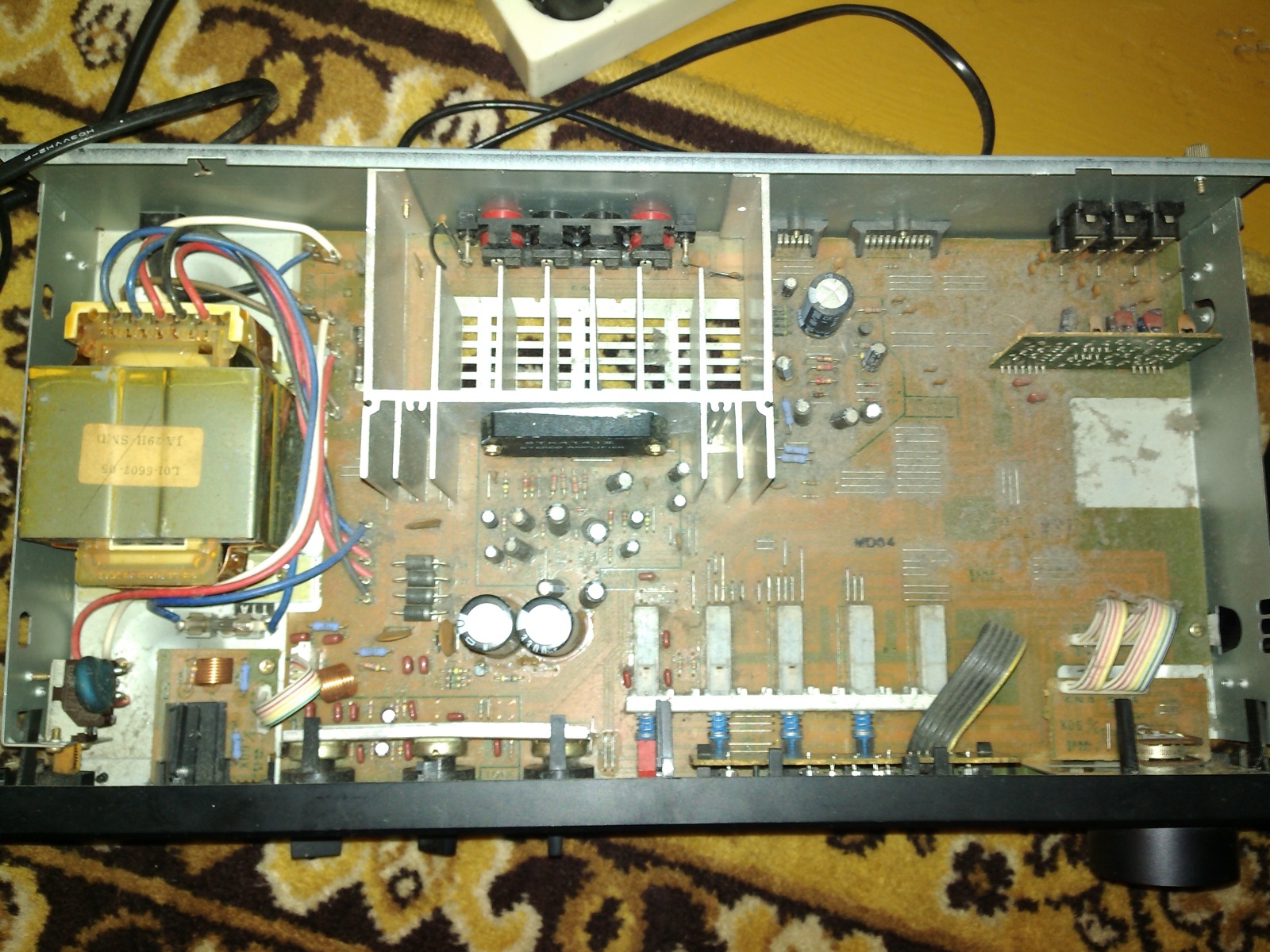 Ampli Toshiba SB-M12 et tuner Toshiba ST-U12L révisés