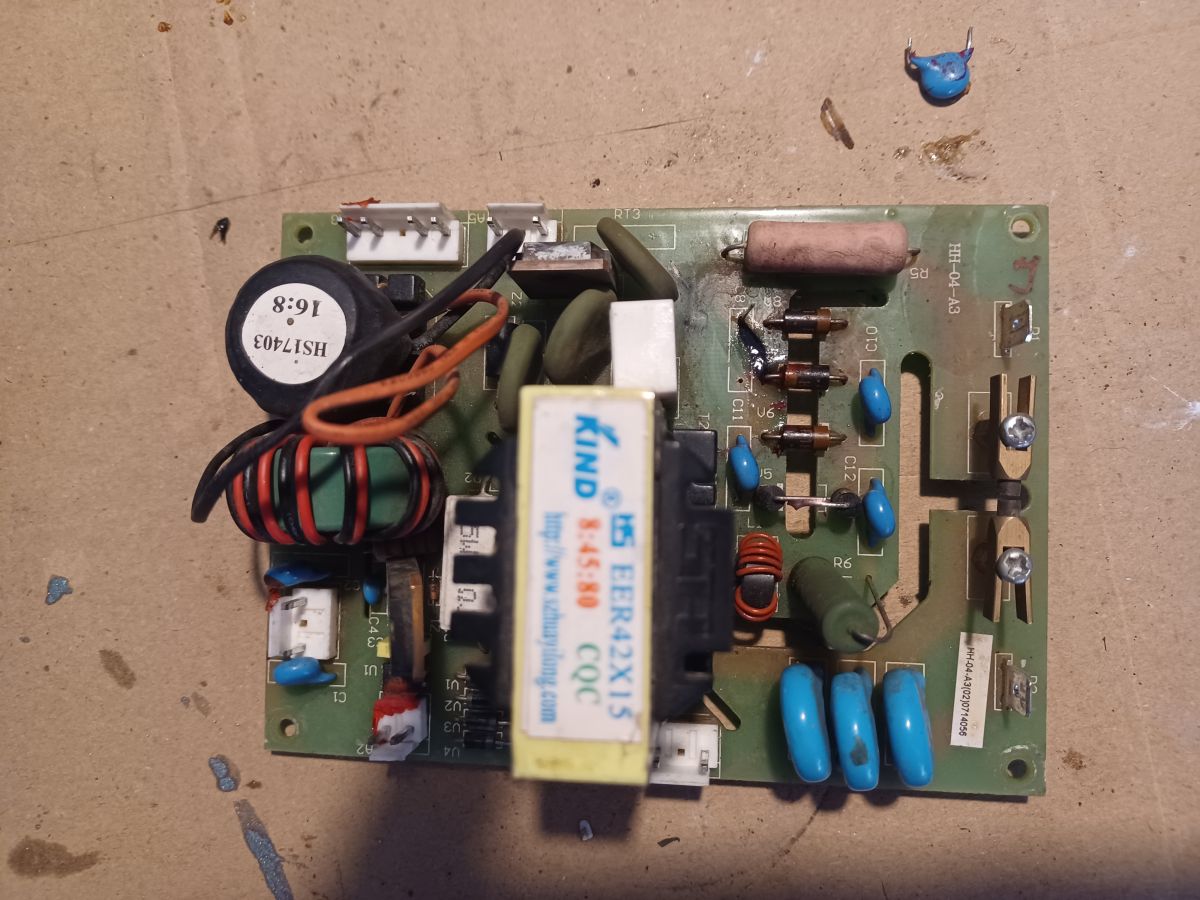 [Rozwiązano] Tig Magnum Viper 270: identyfikacja kondensatora CD102M ...