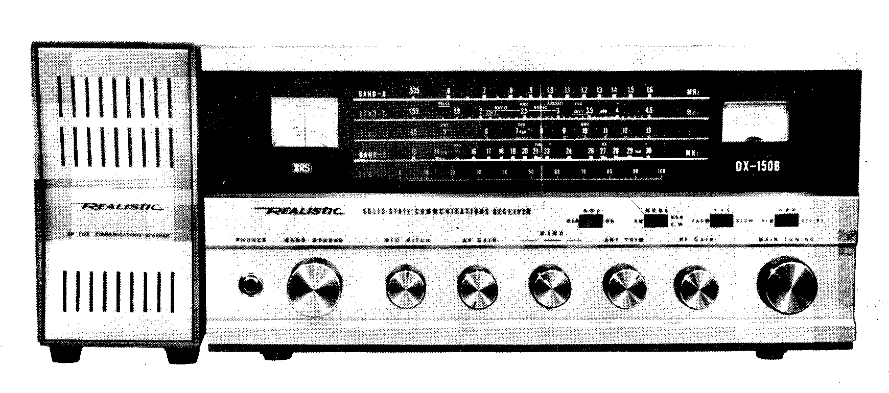 Radio Shack DX150B Shortwave radio Service manual
