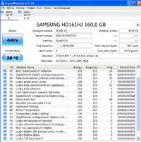 SAMSUNG HD16HJ 160GB - Blue screen przy instalacji systemu, co robić?