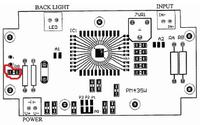 Miernik LCD PM435W - podłączenie input i power do jednego akumulatora, co się stało?