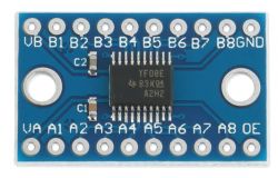 Jak podłączyć konwerter 5V/3.3V do Winbond 25q64fwsig 1.8V?