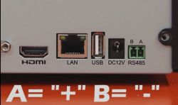 Jak podłączyć PTZ w kamerze Bosch Mic-400 do DVR z RS485?
