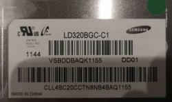 Identfikacja modelu telewizora Samsung na podstawie matrycy LD320BGC-C1