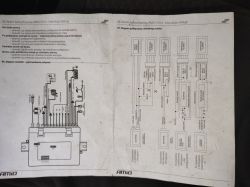 Instrukcja alarmu AMIO CA14 z diagramami podłączeń i opisem działania