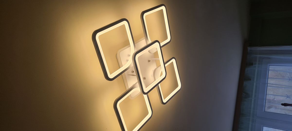Jak przerobić lampę sufitową LED z Ali na wieczorne oświetlenie?