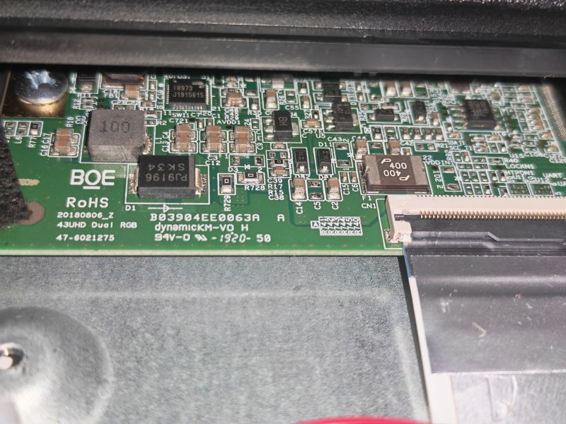 Telefunken 43UA9000 Vestel 17MB170 – utknął na logo, potrzebne oprogramowanie układowe przez USB lub