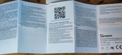 Sonoff SNZB-03 User Manual Sonoff SNZB-03 user manual with QR code and FCC information.