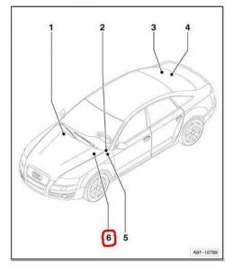 Gdzie jest przekaźnik pompy paliwa w Audi A6 C6 2.7TDI 2006?