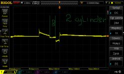 Opel Astra F 1.6 8V - Diagnozowanie układu zapłonowego oscyloskopem i sondą COP