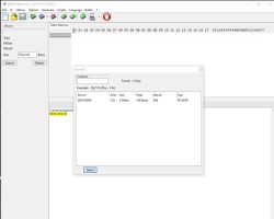 NeoProgrammer window showing a search for memory chip ZB25WD80 with details on type, size, and voltage.