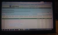 Toshiba satellite L500-1GG - Pionowe różowe paski na ekranie.