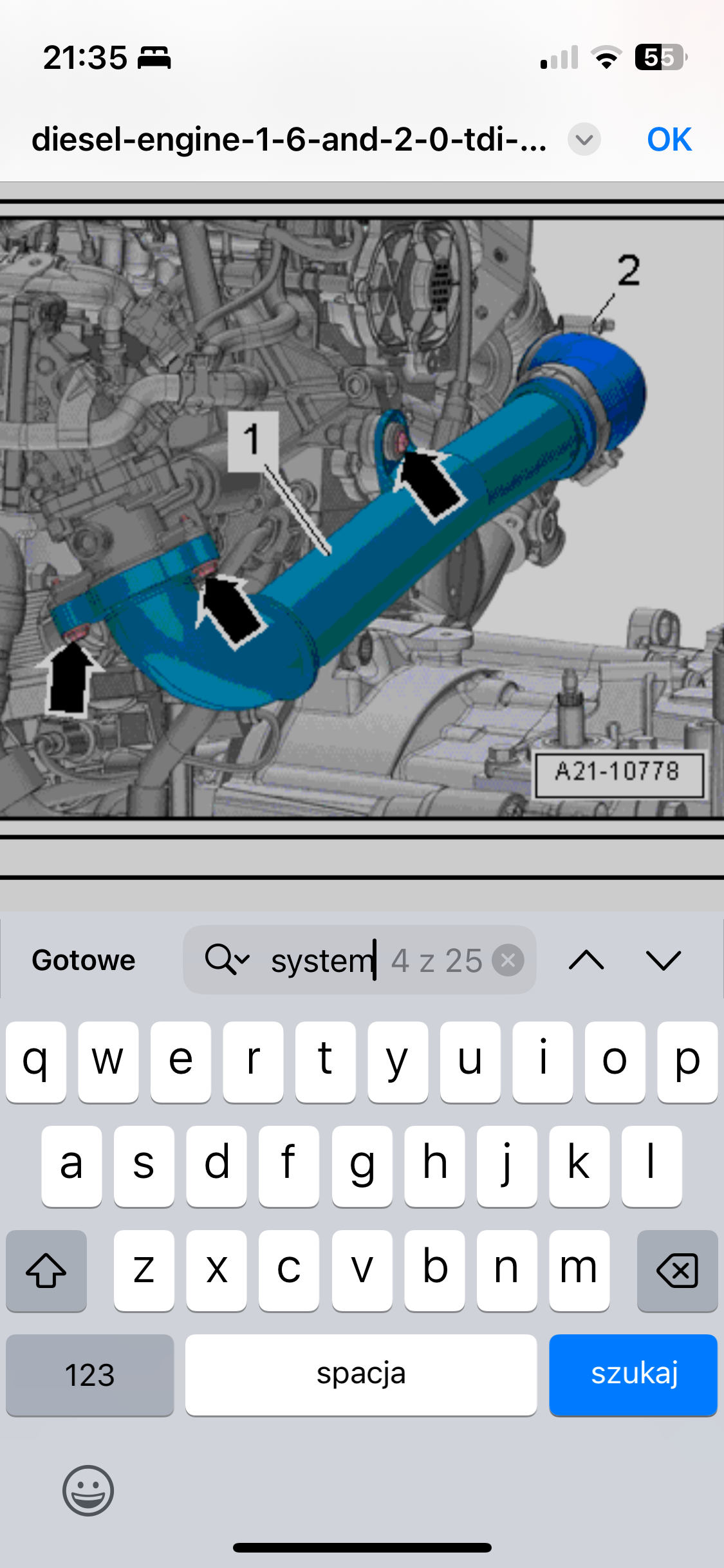 [Rozwiązano] Błąd doładowania Skoda RS 2.0TDI CUPA - wymiana przewodów ...