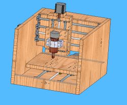Frezarka CNC - drewniak GRBL, Arduino, Rasp Pi Zero Frezarka CNC - drewniak GRBL, Arduino, Rasp Pi Zero