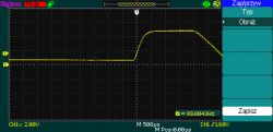 ACS713 pomiary prądu DC pulsujący