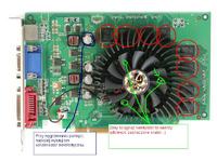 GeForce 8500 GT 512 MB - Ekran gaśnie po BIOS, dziwne oznaczenia na ekranie