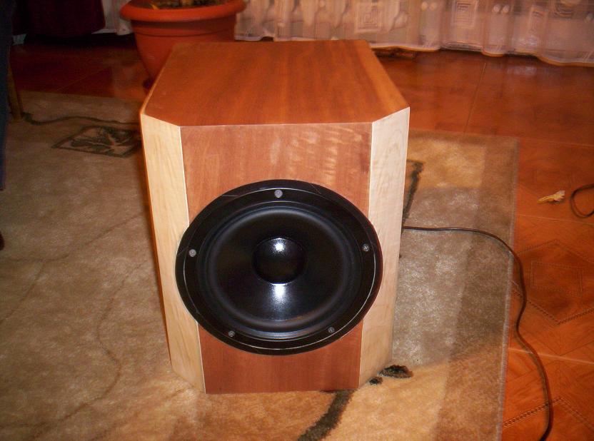 Subwoofer aktywny na Visaton 200 SC Subwoofer aktywny na Visaton 200 SC