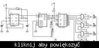 Licznik cyfrowy do 4 z resetem i diodami LED bez mikrokontrolera – jak zbudować?