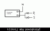 Podłączenie przekaźnika czasowego Podłączenie przekaźnika czasowego