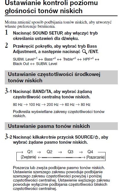 Jak prawidłowo posługiwać się korektorem w Alpine CDA-9886r?