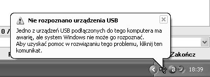 Pendrive 16GB z Allegro - krzaki zamiast nazw plików.