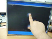 Panel dotykowy pod LCD