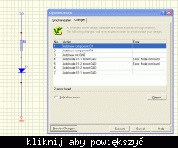 Protel 99SE -komunikat synchronizatora, jak usunąć ten błąd?