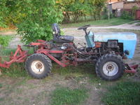 Traktorek SAM z silnika 1.6D Forda