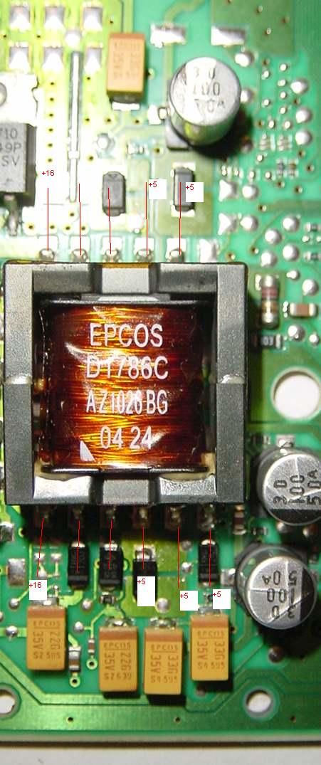 Renault Scenic II - licznik, wyświetlacz, przetwornica