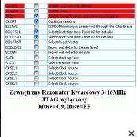 [Atmega32][BASCOM]Mikroprocesorowy zegar do auta [fusebit-y]