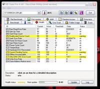 Zawieszanie systemu przy kopiowaniu na dysk 200GB, HD Tune Warning