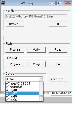 Attiny13 Nie można zaprogramować przez AVR prog