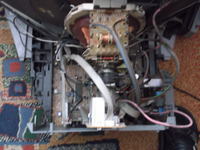 TV Thomson 25 DC 182 typ 554/ITC 008 EN - brak obrazu, głos działa