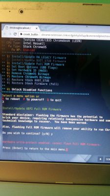 Toshiba Chromebook Win7 Installation - Resolving Unexpected Error Toshiba Chromebook Win7 Installation - Resolving Unexpected Error