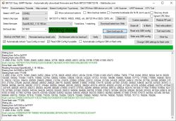 BK7231 Easy UART Flasher interface with Writing done status message