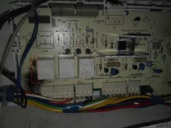 Siemens T13.59 WP13T591/06 - rezystory, przypalona kostka silnika, błąd D07 Siemens T13.59 WP13T591/06 - rezystory, przypalona kostka silnika, błąd D07