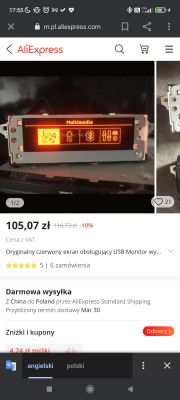 Wymiana wyświetlacza z Bluetooth w Peugot 407 sw - wartość i opinie