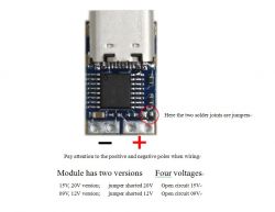 Zasilanie LED 2835 12V z power bank PowerDelivery (PD) / PD Trigger
