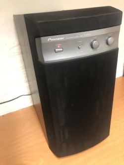 Subwoofer Pioneer S-W80S - brak dźwięku z głośników po podłączeniu