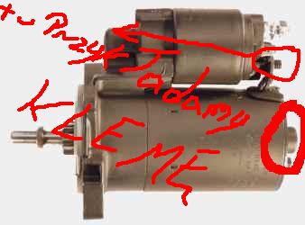 VW Polo 1.0 98r. rozrusznik dziwnie kreci