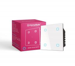 HomeMate Wi-Fi + Bluetooth Smart 4 Gang Touch Switch
