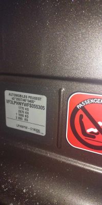 Peugeot 308 T9 2018 - szukam schematu wiązki parktroników i halogenów