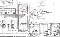 Przedwzmacniacz BASF D-6510 - Układ załączający przekaźnik wyjścia sygnału Przedwzmacniacz BASF D-6510 - Układ załączający przekaźnik wyjścia sygnału