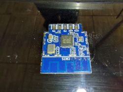 CB2S Board from Tuya Mini Smart Switch CB2S circuit board with visible pins and electronic components.