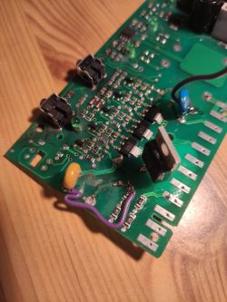 Zmywarka Candy Trio 503X - Uszkodzony programator - prośba o identyfikację eleme