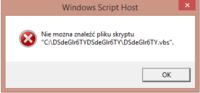 Fixing Pop-up Window Issue with Windows Script Host - Missing Script File