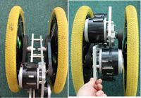 Utrzymujący równowagę skuter inspirowany odlskulowym rowerem