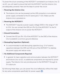 Connecting MCP23017 to Arduino Uno via I2C Instructions for connecting MCP23017 to Arduino Uno via I2C.