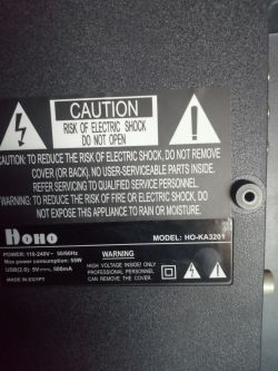 Title: Hoho HO-3201 P50-M6TV9.0 Main Board Dump - EN25Q32@SOP8, HV320WHB LCD Screen Test