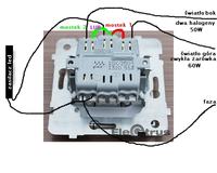 LED Strip Power Supply (12V 30W) and Double Light Switch Connection Issues